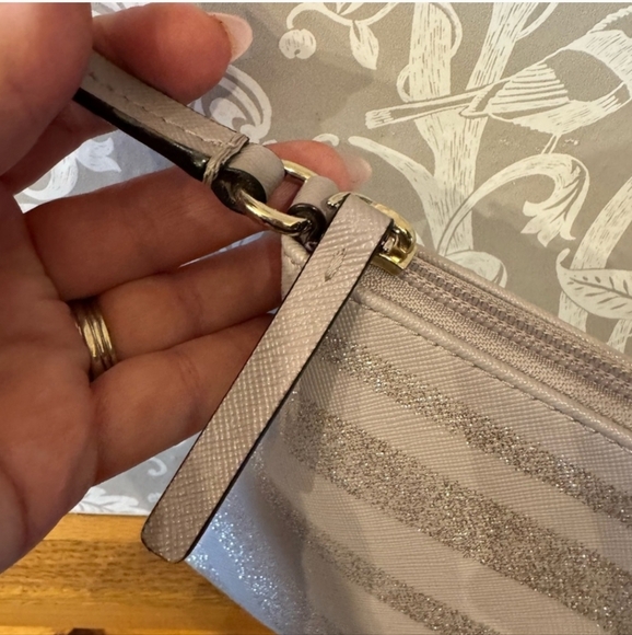Kate Spade Haven Lane Ramey Lilac Glitter Crossbody $149 Retail EUC - Picture 6 of 14